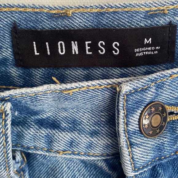 (B12) Lioness Stacey Jeans in Denim Blue, Size Medium - Picture 8 of 14